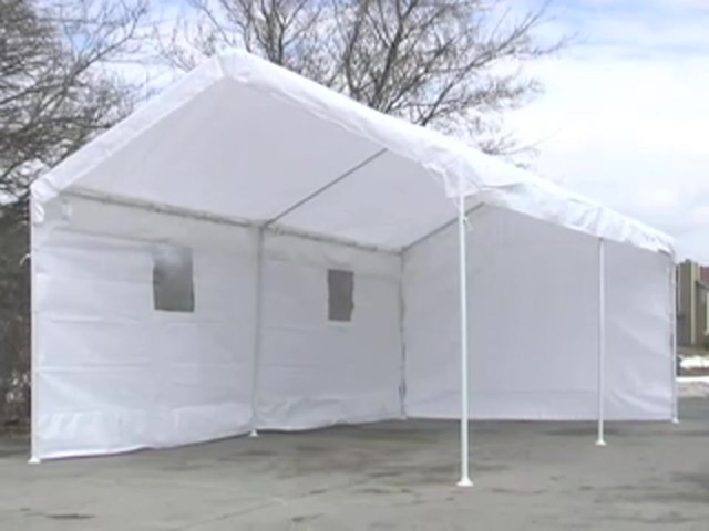 MAC Sports&reg; 10x20' Shelter / Garage Silver - image 7 from the video